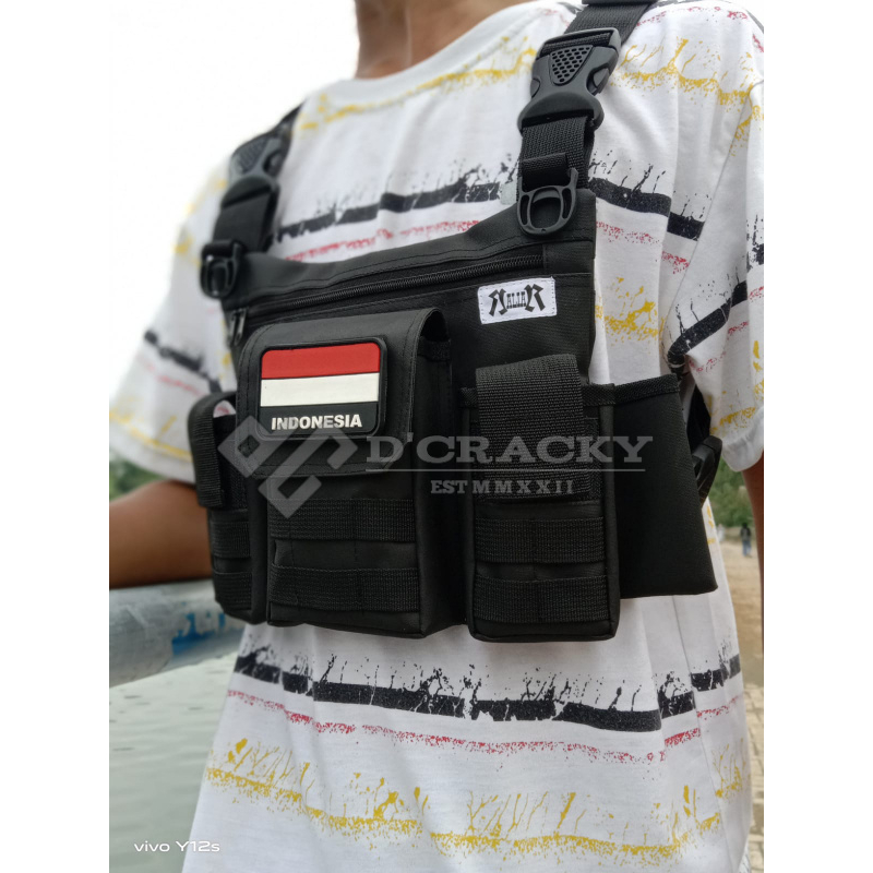 Chest Bag Protect / Tas Dada / Tas Tactical / Tas Dada Waterproof