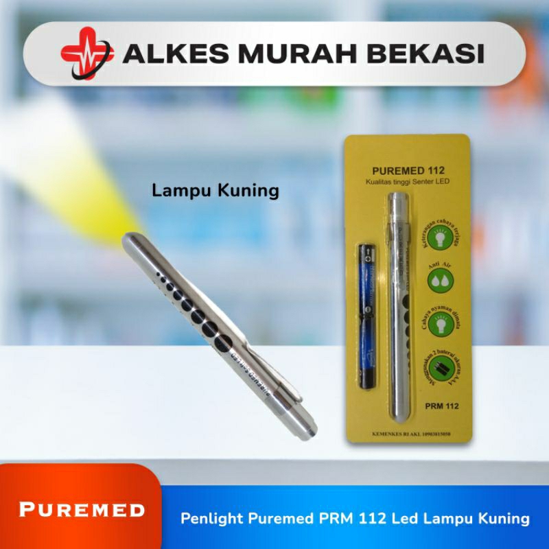Penlight puremed PRM 111 PRM 112 / penlight led / senter mata / penleg / penlight murah / senter murah