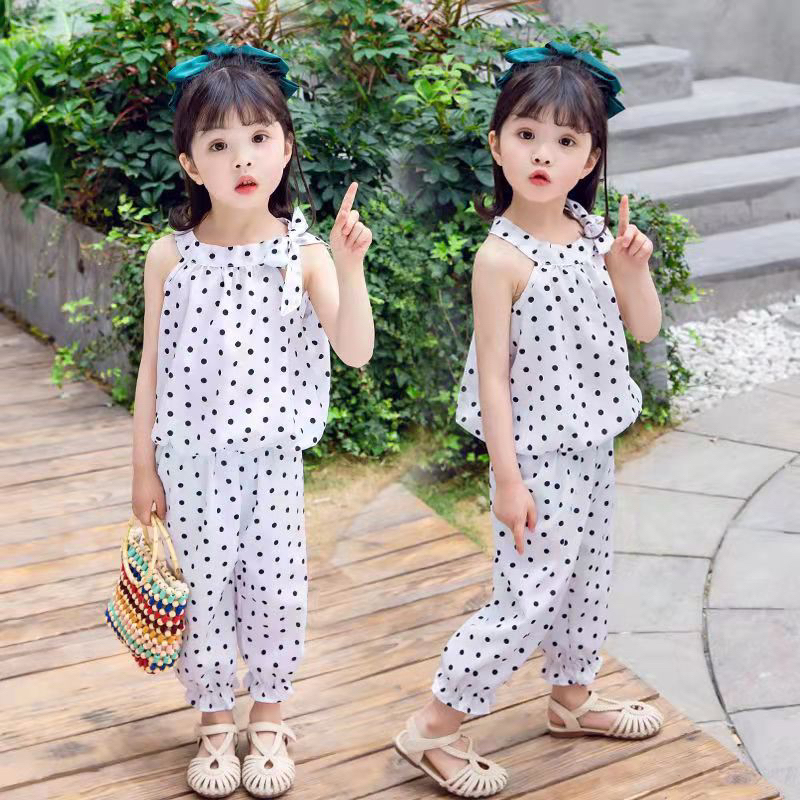 SETELAN BAJU ANAK PEREMPUAN SIFON POLKADOT SETELAN ANAK PEREMPUAN IMPORT