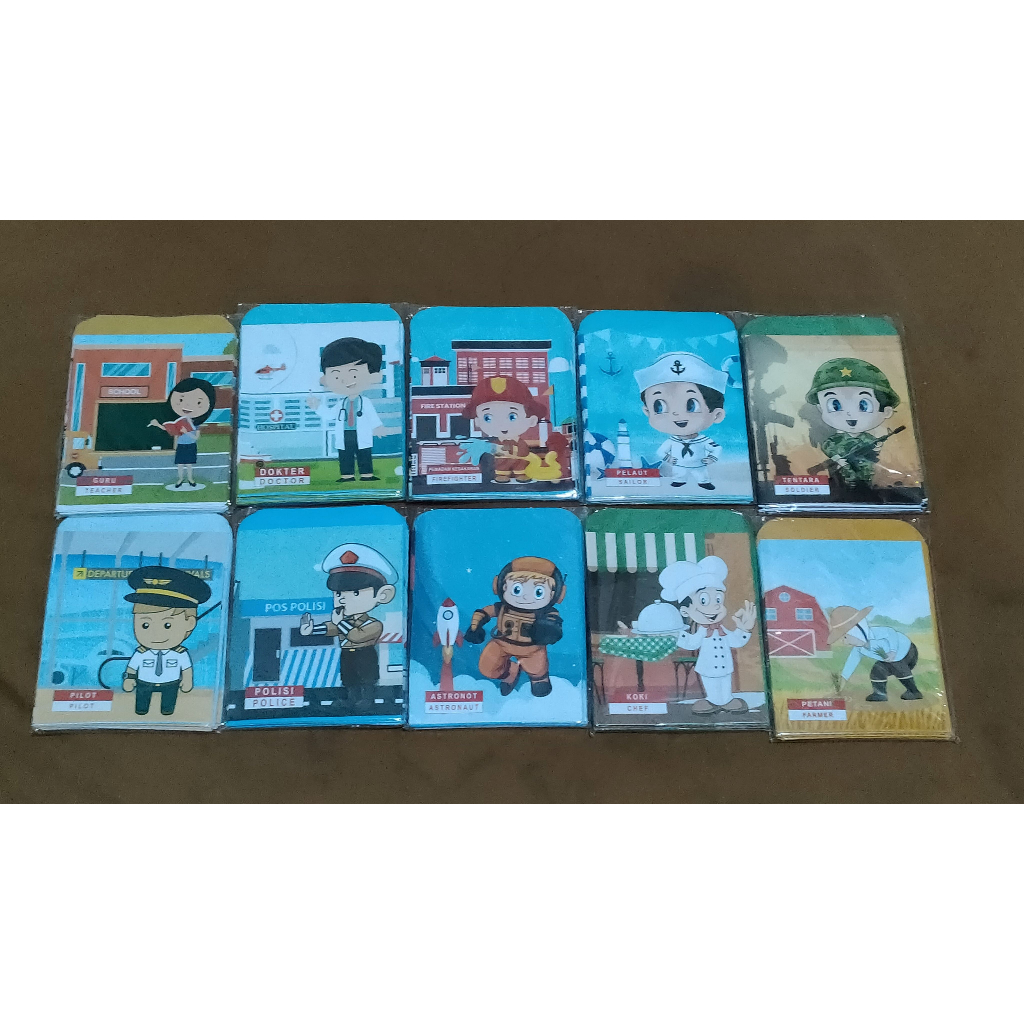 Amplop THR untuk angpau lebaran ukuran medium 7x12 motif banyak 1 pack isi 10 lembar