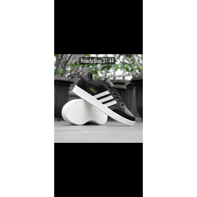 Adidas Grand Court Black White Original