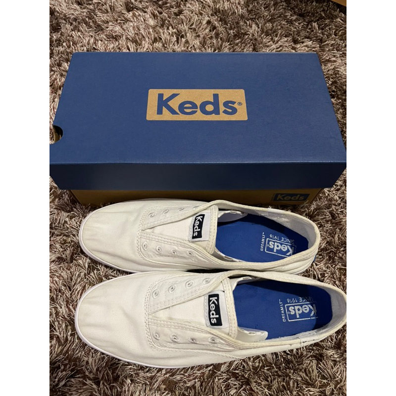 Keds chillax white (preloved)
