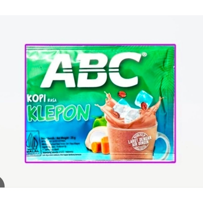 

ABC Klepon 25 Gr/10 Sachet