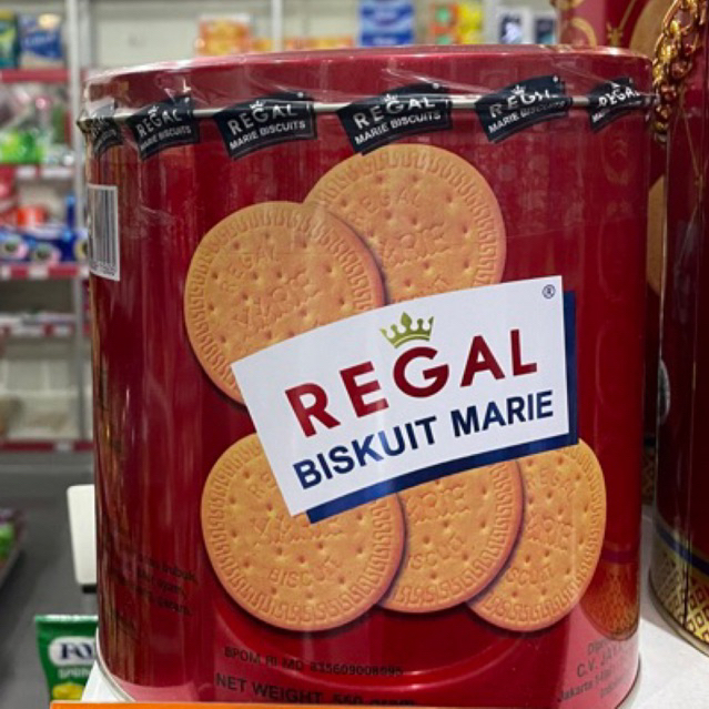 

MARIE REGAL BISCUITS KALENG 550GR