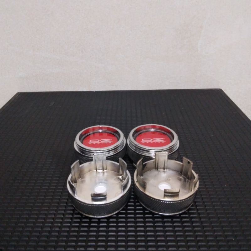 tutup velg dop roda racing oz chrome diameter 6cm
