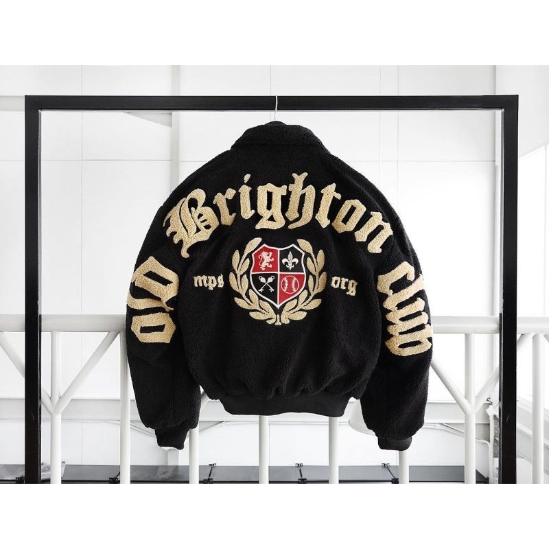 Memphis Origins Sherpa Old Brighton Original Jacket Sherpa Pria Wanita