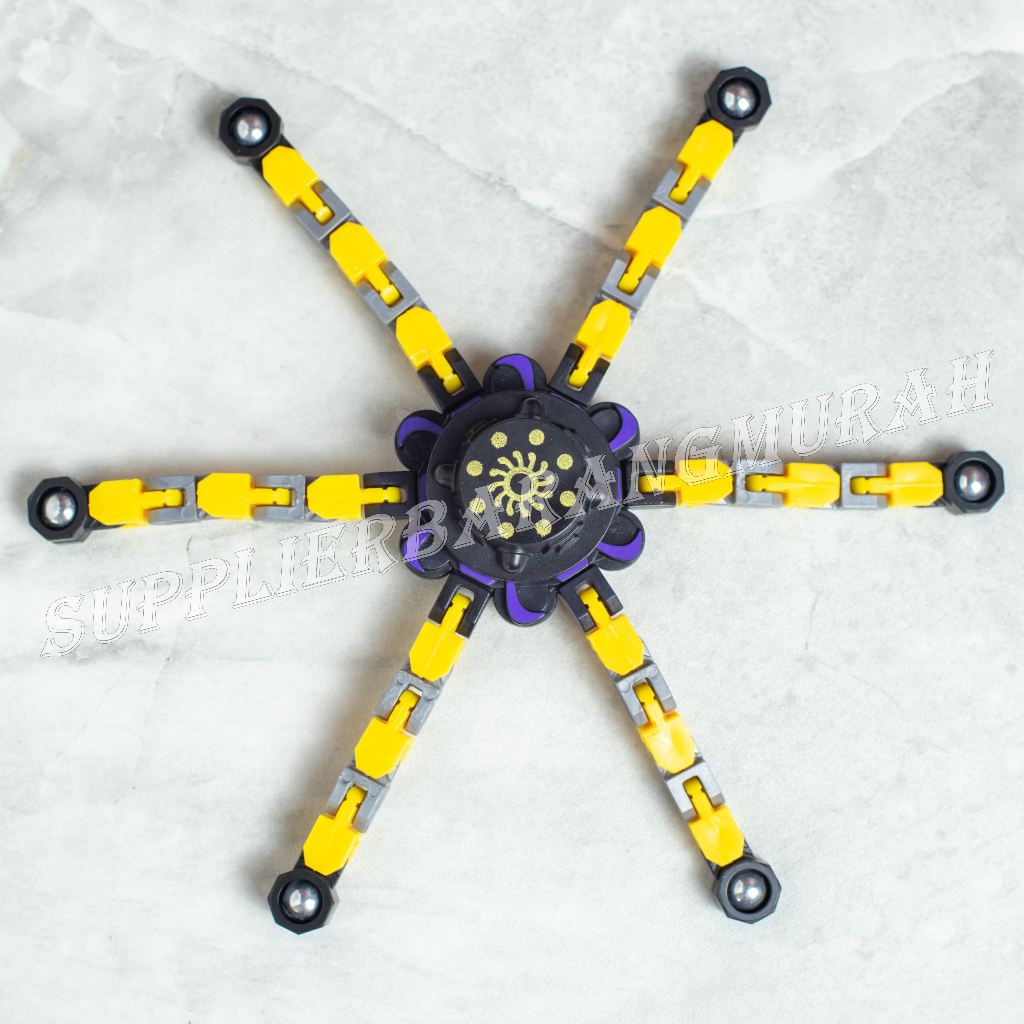 Mainan Fidget Spinner Robot Transformer HM0509