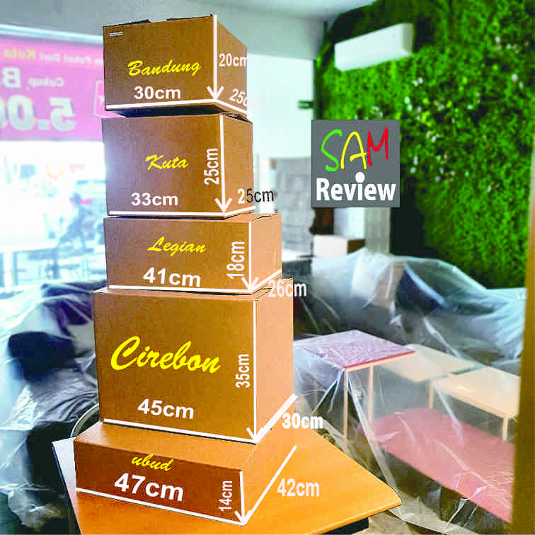

Kotak Kardus Corrugated Karton Box 3 ply single wall