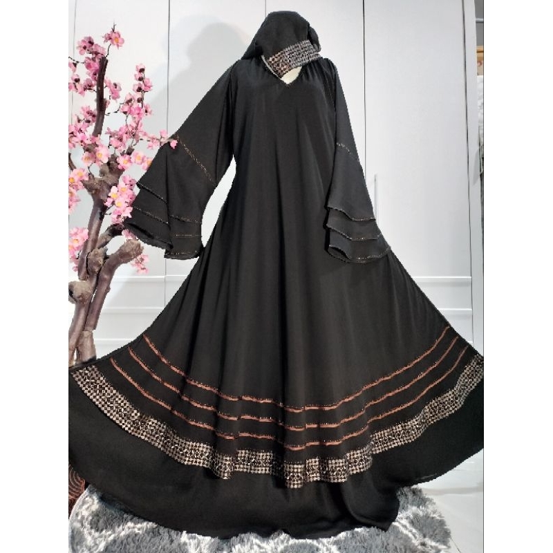 Abaya ori saudi import