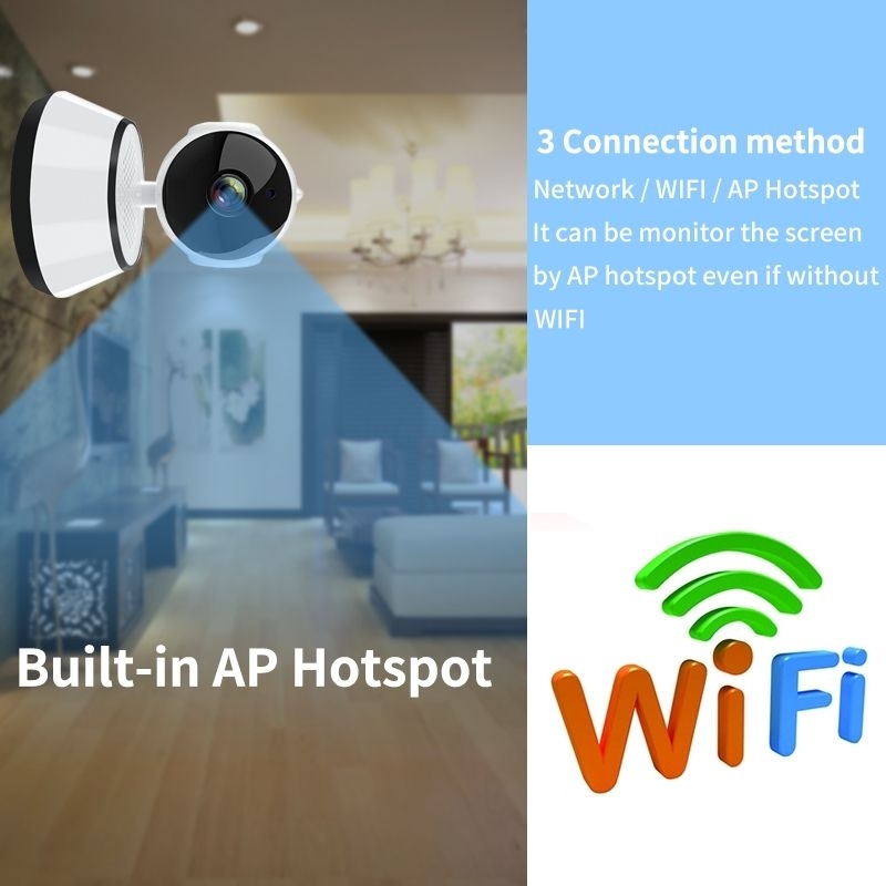 IP CAMERA V380PRO WIFI IP CAMERA HD 720P CCTV SMART NET SECURITY