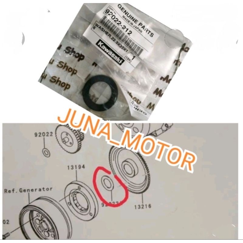Ring oneway one way KLX 150 Original