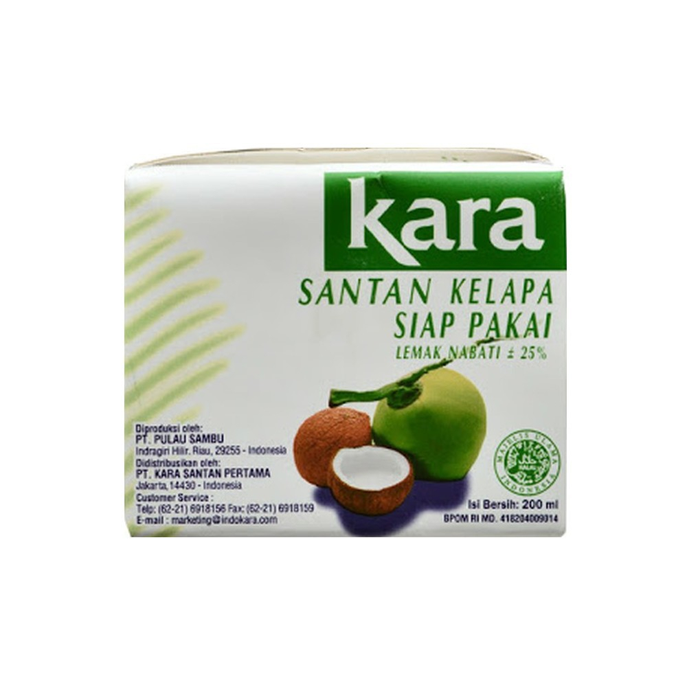 

Santan Kelapa Sun Kara 200 Ml