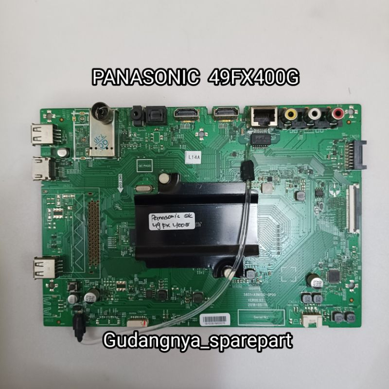 MB TV PANASONIC 49FX400G - MODUL -MOBO - MOTHERBOARD - MESIN TV