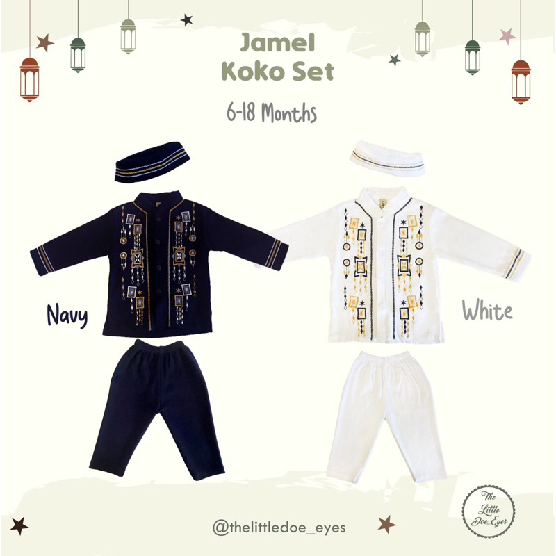 Jamel Koko Longsleeves Set With Hat