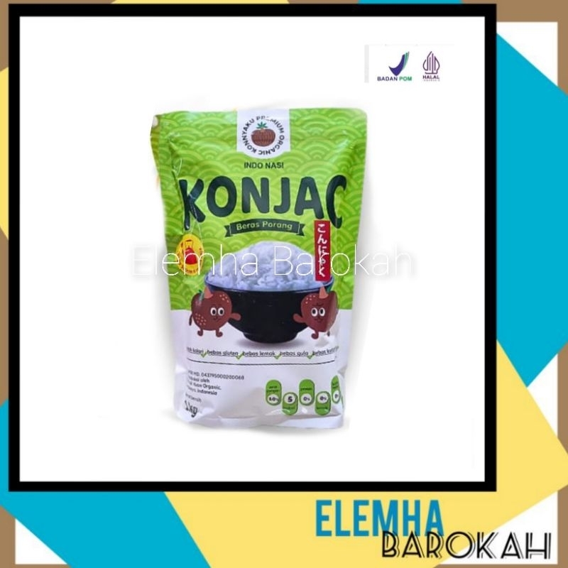 KONJAC Beras Porang Shirataki Instan 1kg 1 kg / Indonasi