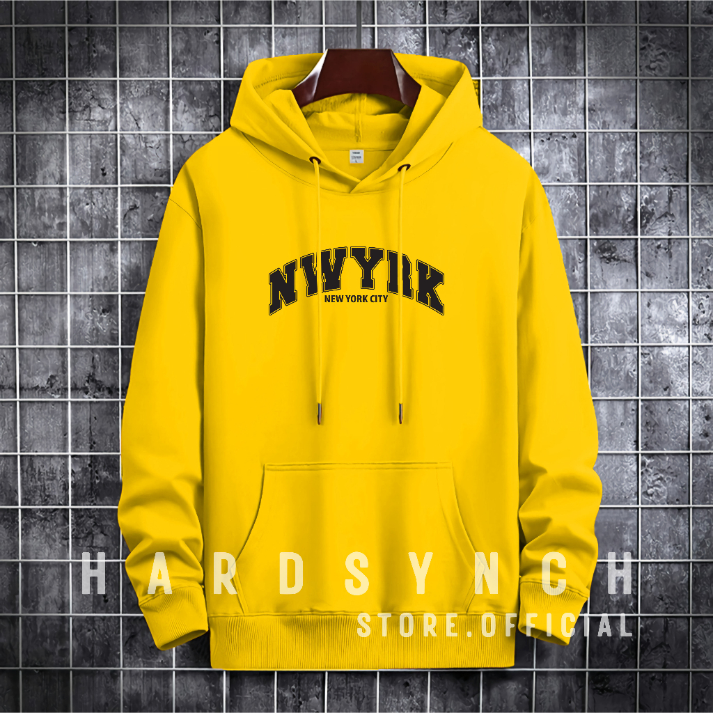 Sweater Hoodie NWYRK Unisex ( Pria &amp; Wanita ) Premium Quality S-XXL Cotton Fleece / Hoodie Korean Style / Sweater Hoodie / Hoodie Polos / Hoodie Wanita / Hoodie Pria / Sweater Hoodie Distro Original ( NWYRK 85 )