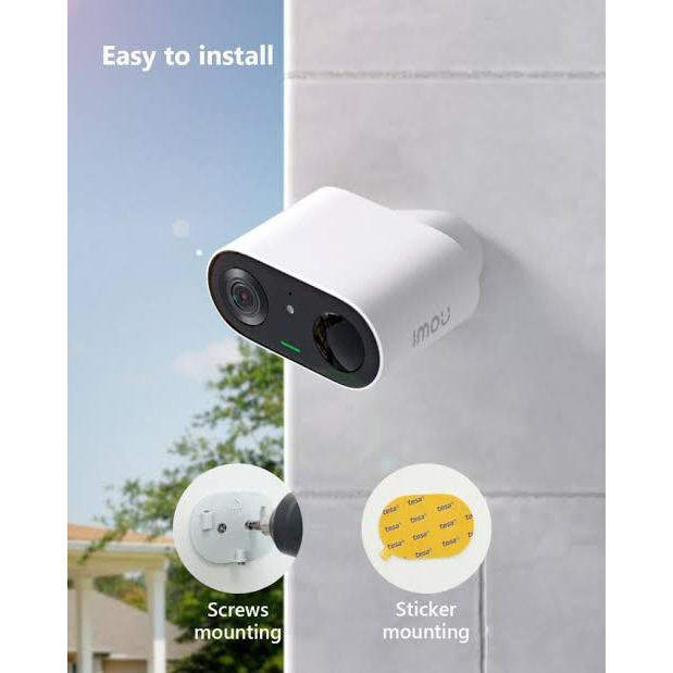 IMOU Cell GO 3MP CCTV Baterai WiFi 2-Way Talk IP65