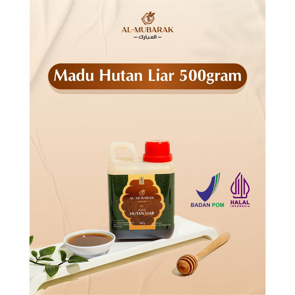 

Madu Murni Asli Al Mubarak Hutan Liar 500gr