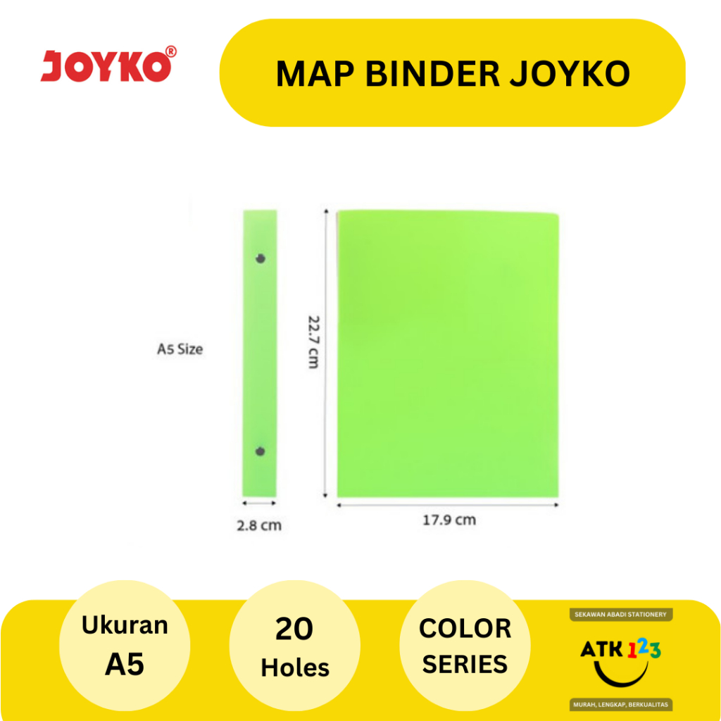 Map Binder / Buku Binder / Binder Kuliah Ukuran A5