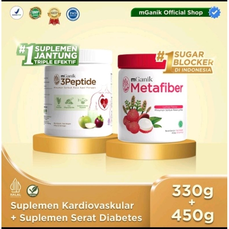 MGANIK 3PEPTIDE DAN METAFIBER LYCHEE