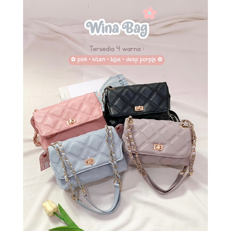 Wina bag | tas wanita | sling bag {Otentik}