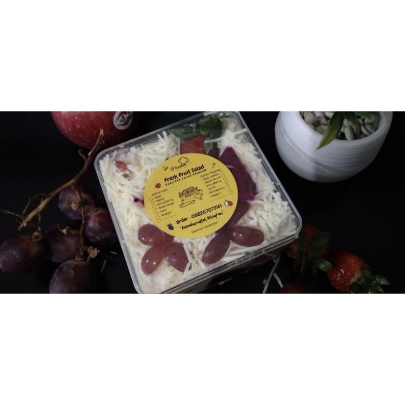 

Fresh Fruit Salad kemasan VIP Sedang