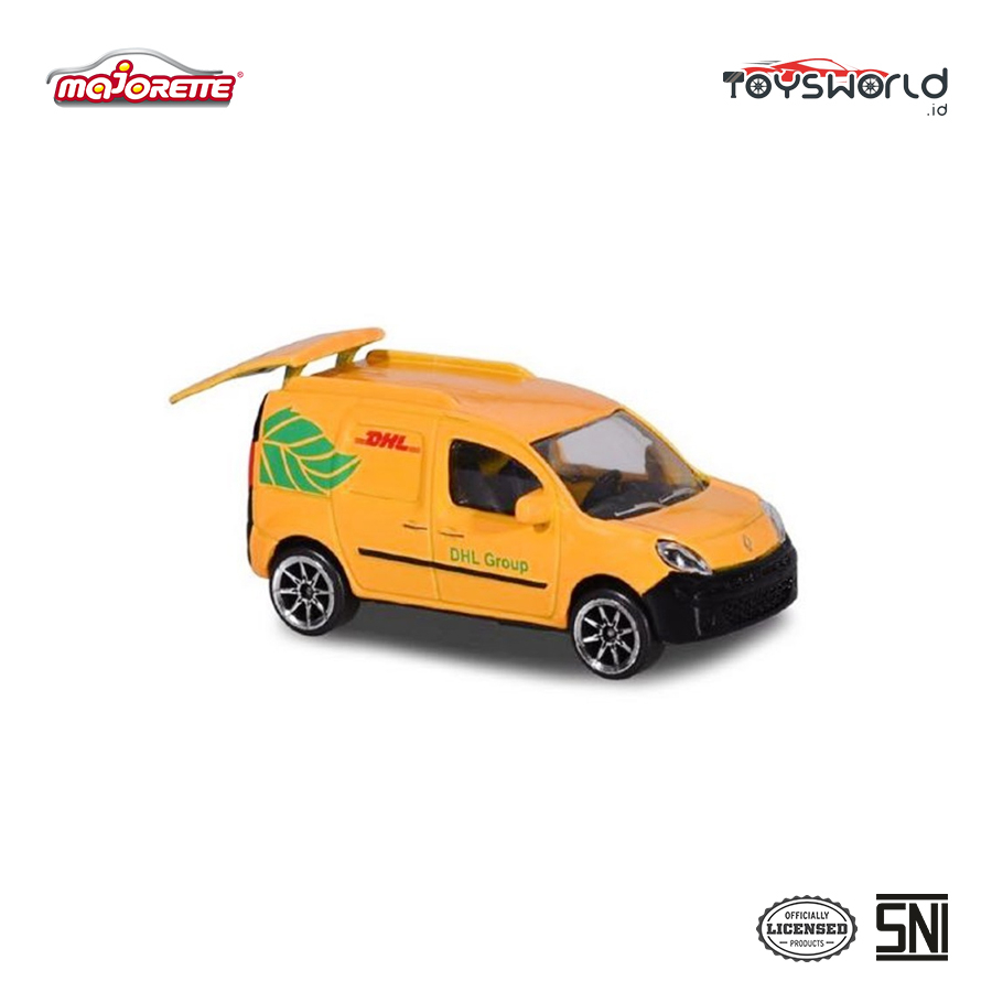 Majorette City - Renault Kangoo DHL Express Orange