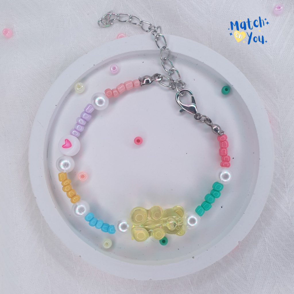 Gelang Manik Gummy Bear/Beads