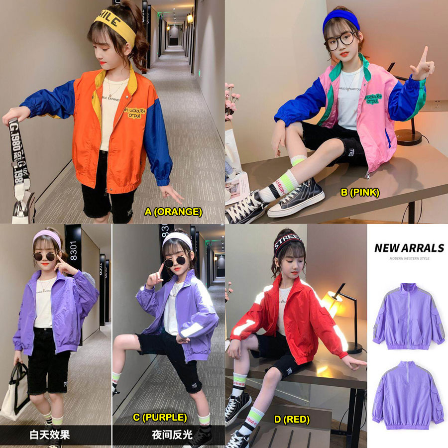 Jacket Anak Perempuan Casual Simple