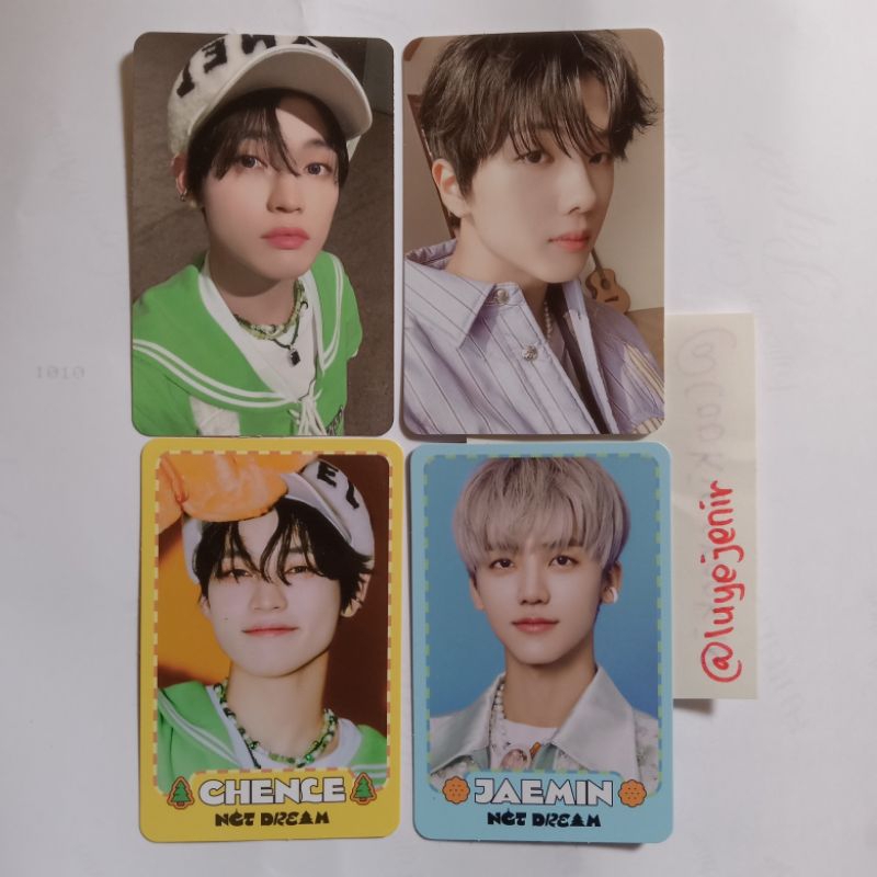 [ Ready Stock ] pc Jaemin Jisung Chenle NCT Dream trading random card pack Candy set concept konsep 