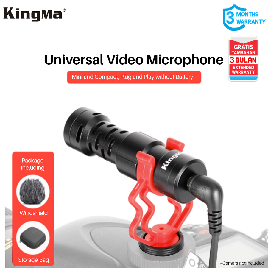 KINGMA Microphone KM-VM01 - Omnidirectional Microphone