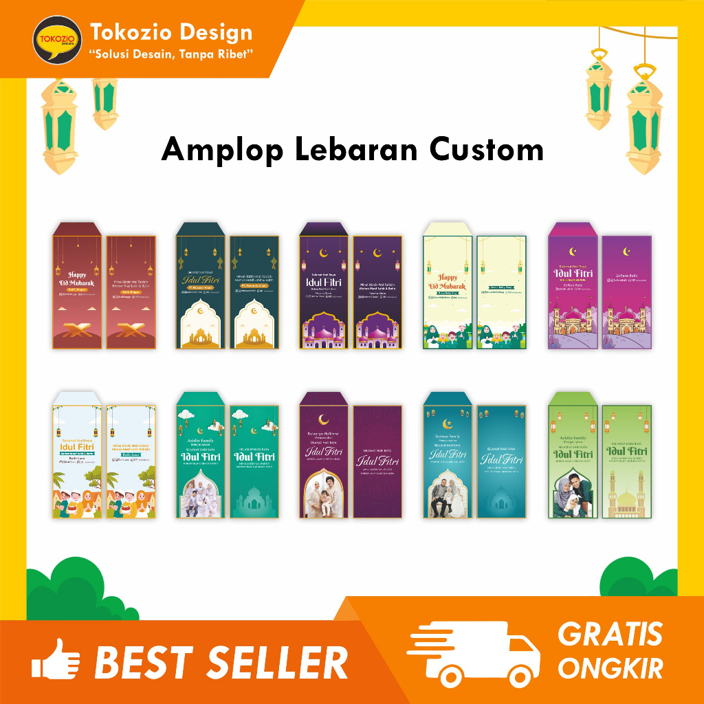 

AMPLOP LEBARAN CUSTOM 7X16CM BISA REQUEST FOTO DAN NAMA