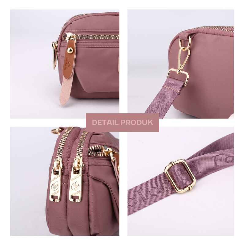 Tas Selempang Wanita COLORFUL FOX 2208 Sling Bag Wanita WATCHKITE WKOS