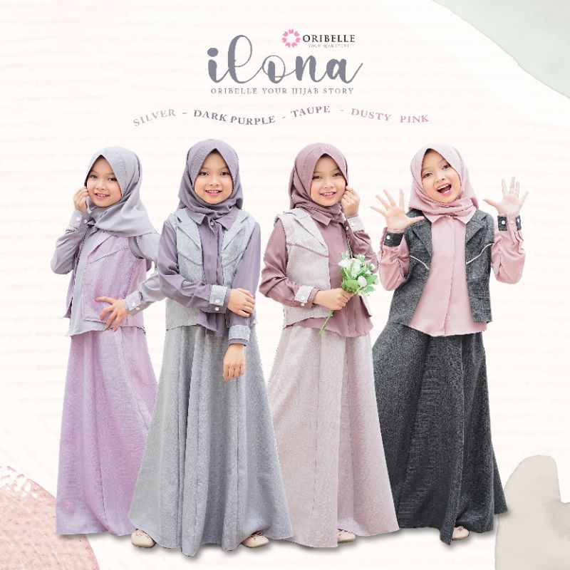 Oribellekids/ILONA/GAMIS ORIBELLE /GAMIS ANAK