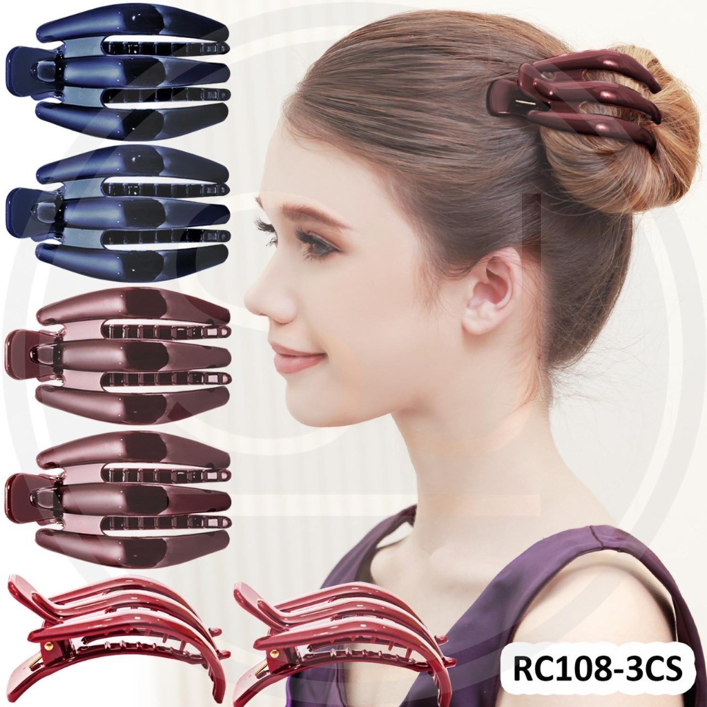 Grosir jepit rambut jedai Roche ornament original Thailand medium / besar cakar