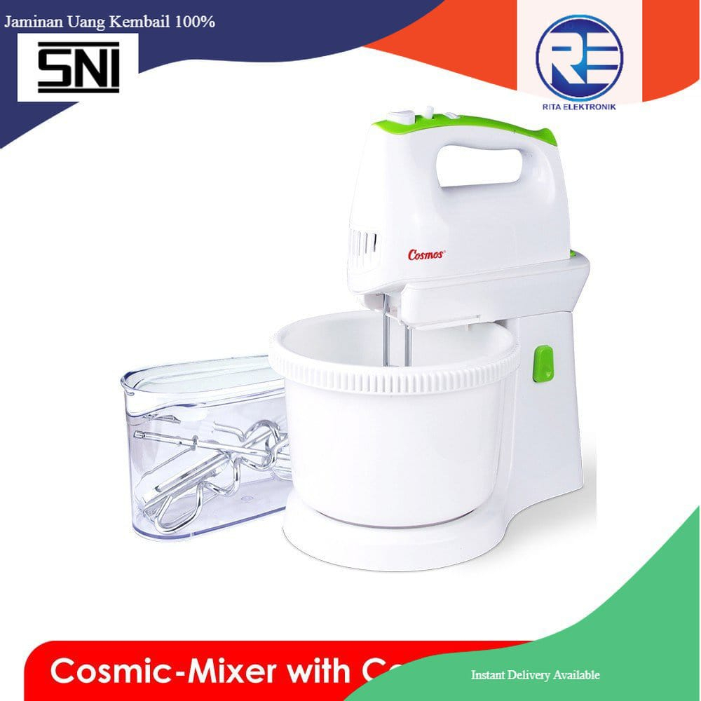 Mixer Berdiri COSMOS / Mixer Lengkap COSMOS / Mixer Pake Mangkuk COSMOS / Stand Mixer COSMOS