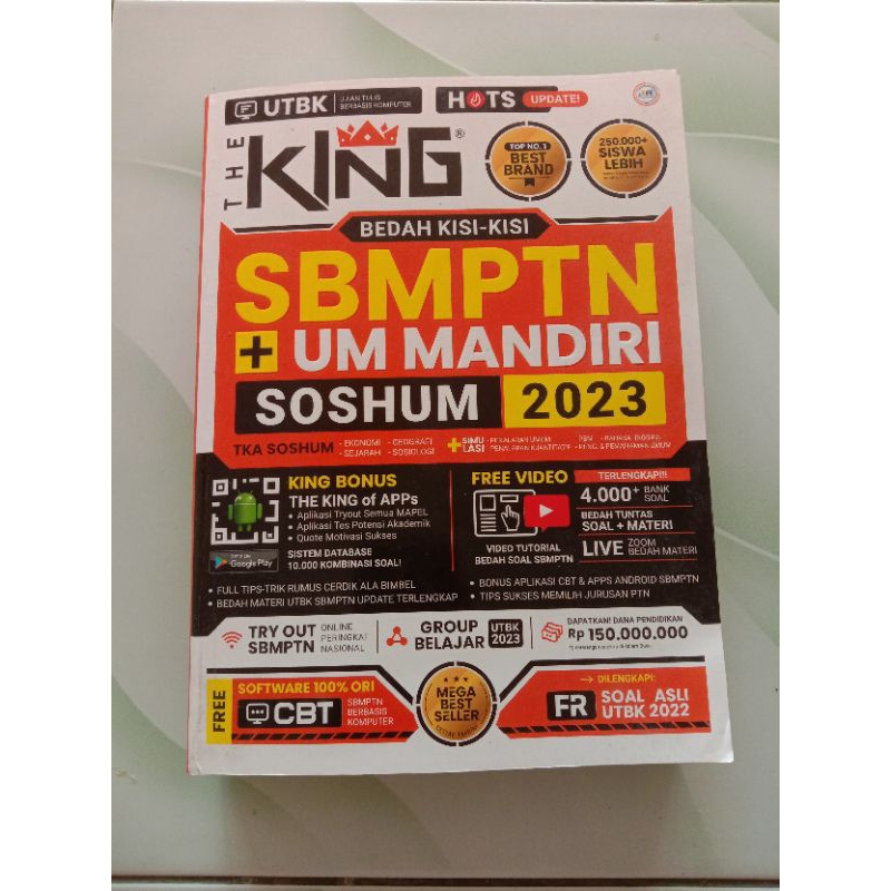 

BUKU UTBK SOSHUM THE KING SBMPTN