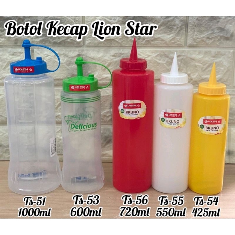 LION STAR - BOTOL KECAP & SAUS
