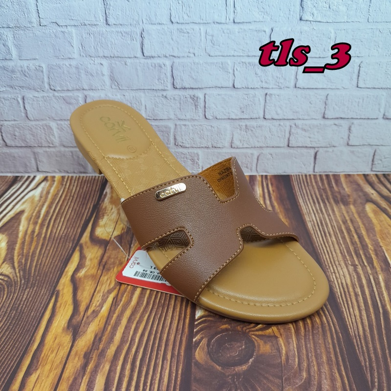 Sandal Carvil Wanita Nazira Alvena Ori 36-40 Sendal Flat Cewek