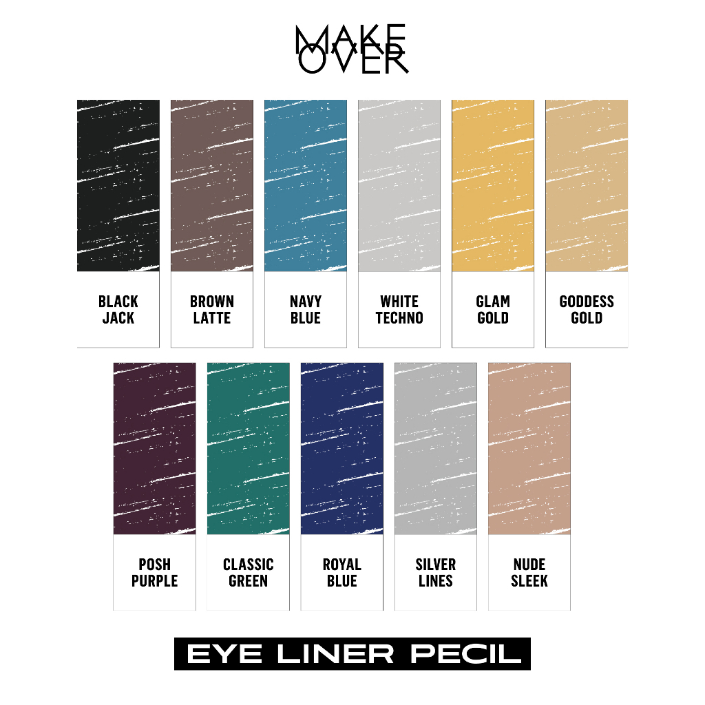 MAKE OVER Eye Liner Pencil Netto 1.2 gr