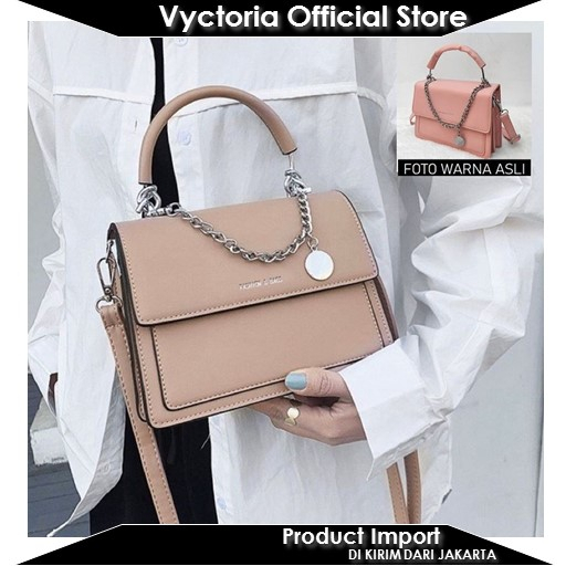 (COD) Vyctoria VOS2356 Tas Handbag Selempang Import Wanita Promo CR7563 JTF2356 7563 2356