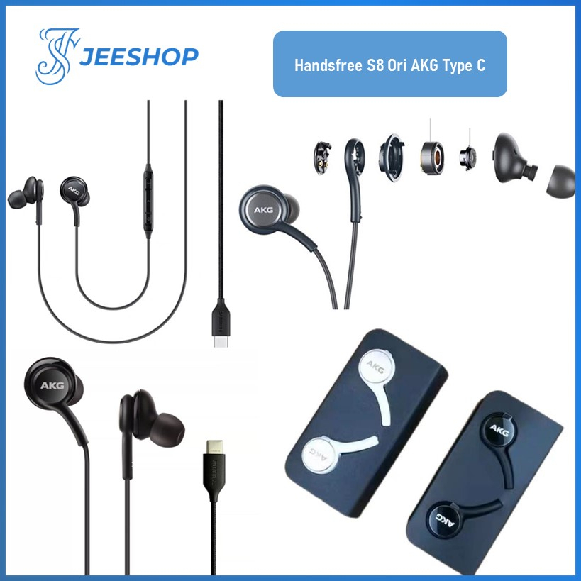 Headset AKG Note 10 Type C Ori 100% Handsfree AKG Colokan Type C