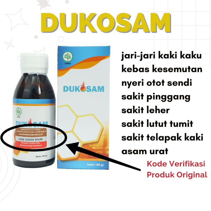 DUKOSAM herbal untuk kolesterol dan asam urat