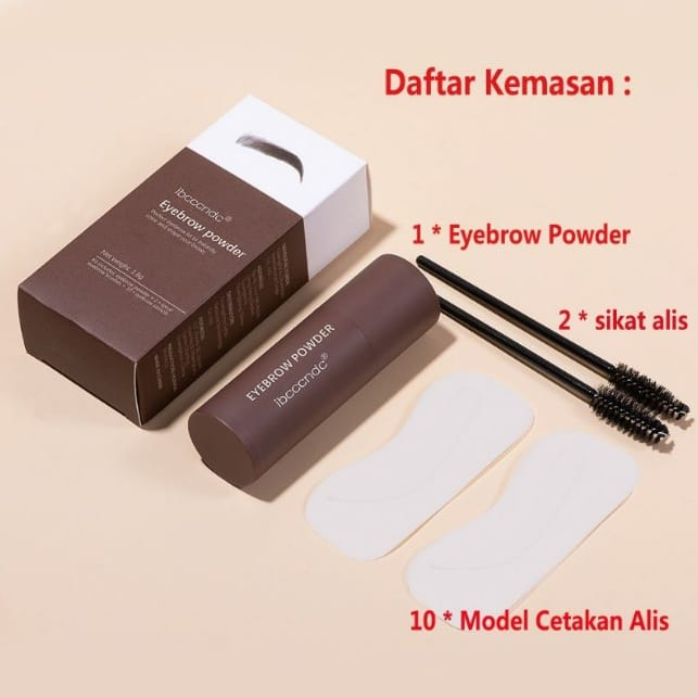 EYEBROW STAMP POWDER IBCCCNDC CETAKAN ALIS INSTAN BEDAK ALIS EYEBROW POWDER KECANTIKAN MATA