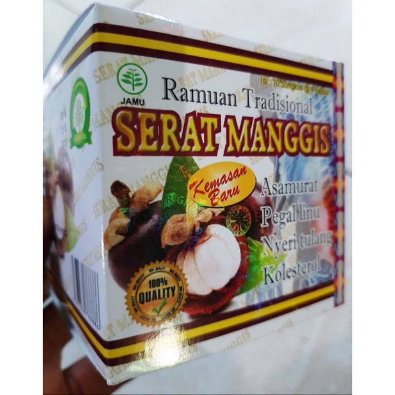 serat manggis herbal asam urat