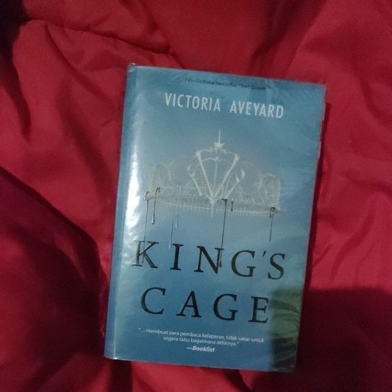 NOVEL KING'S CAGE PRELOVED / NOVEL MURAH / novel fantasi/ novel preloved