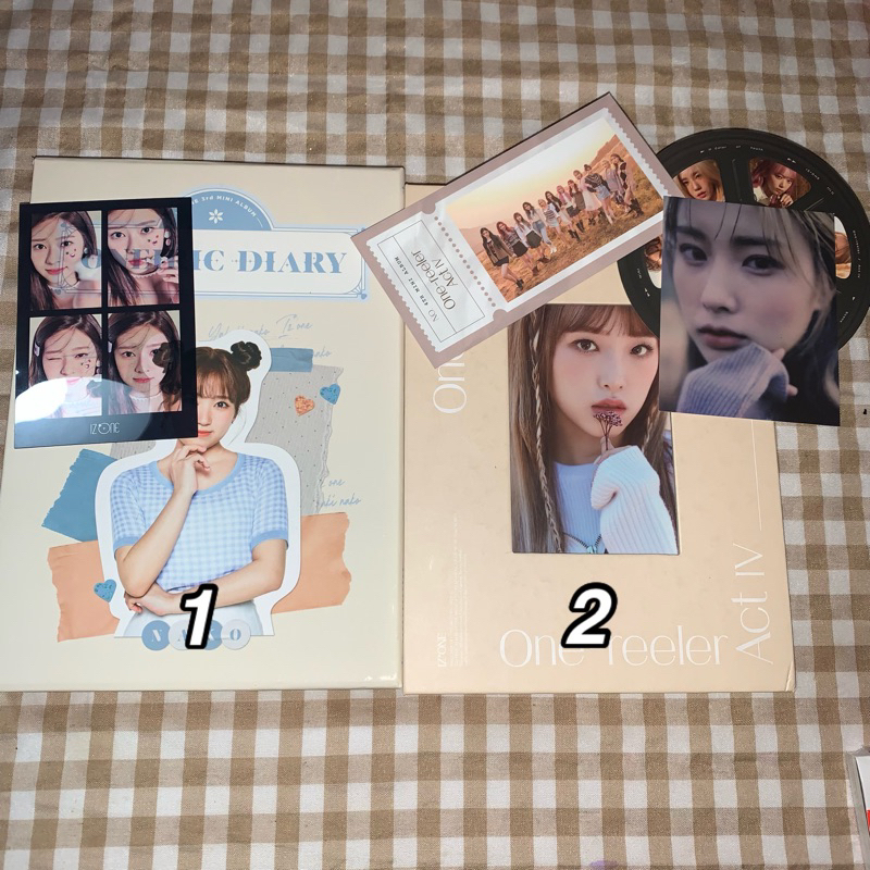 IZONE IZ*ONE ALBUM ONLY NAKO HYEWON MINJU YENA ONEIRIC DIARY OD ONEREELER OR