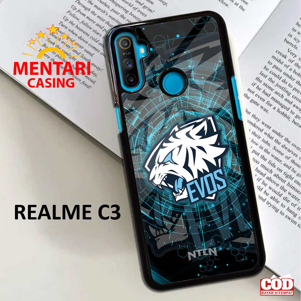 Case REALME C3 Casing REALME C3 Casing EVOS  Karakter Terbaru 2023 Case Keren Case Pelindung Casing 