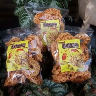 

KERUPUK SEBLAK paket usaha 50pcs