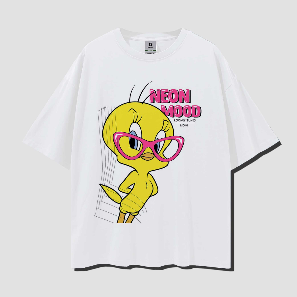 Tweety Neon Mood Vintage Style Oversize Tee